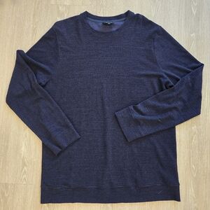 APC Sweater Mens Blue Max Crew Neck Terry Cloth Pullover Adult Casual XXL